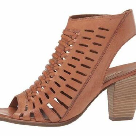 Paul Green $365 Rosa Cuoio Leather Side Zip Up 9.5 - Picture 2 of 8